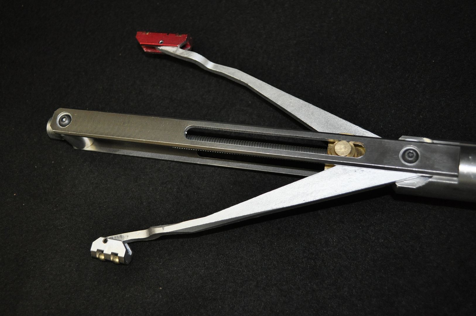 Kimax Schott Portable Glass Pipe Cutter 1.5" 6" Borosilicate Tubing