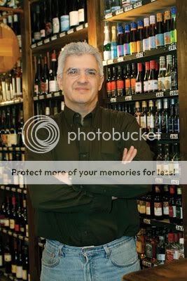 wine George Bosler of Candlelight Wines. Photo By Andrew Schwartz