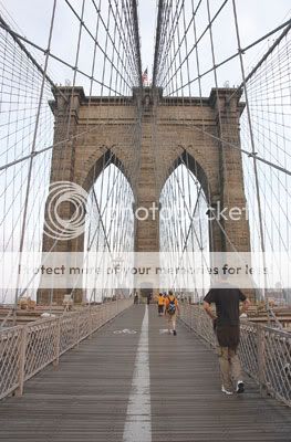 Brooklyn Bridge It’s another world across the Brooklyn Bridge. Photo By: Andrew Schwartz