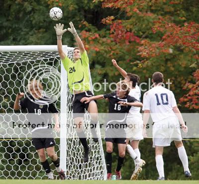 Bowdoin College goalie Dan Hicks was named Second Team All-New England Small College Athletic Conference.