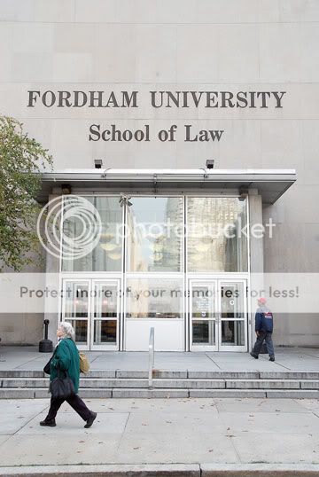 Fordham The first phase of Fordham’s development plan would construct a new home for the law school. Photo by Daniel S. Burnstein.