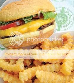 shake shack burger Photo by Daniel S. Burnstein