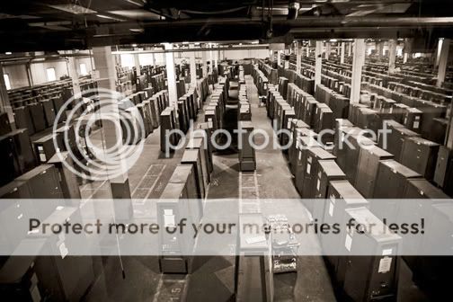 Voting Machines Senior technician James Parks called the voter machines he has maintained for seven years his babies. Photo by: Sandra Roa