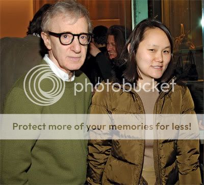 Woody Allen and Soon-Yi Previn out on the town.