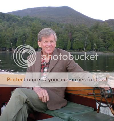 Clifton Maloney in one of his favorite places: Blue Mountain Lake in the Adirondacks.