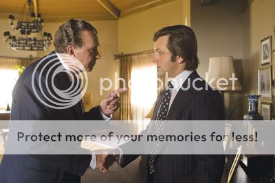 Frost Frank Langella plays the former prez in Frost/Nixon.