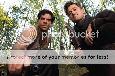 Eli Roth and Brad Pitt hate Nazis, too.