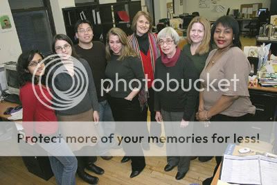 The Insideschools staff during better days, the winter of 2008. Photo by Andrew Schwartz