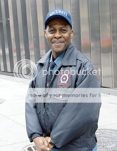 Since rescuing a man from the PATH tracks, Terrence Kelsor has gotten a permanent position and a raise from his company, FJC Security Services. Photo by Andrew Schwartz