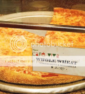 Whole wheat pizza Photo by Daniel S. Burnstein