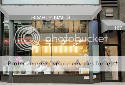 Simply Nails, formerly 167 Nails Plaza, was the site of a protest last week. Photo by Andrew Schwartz