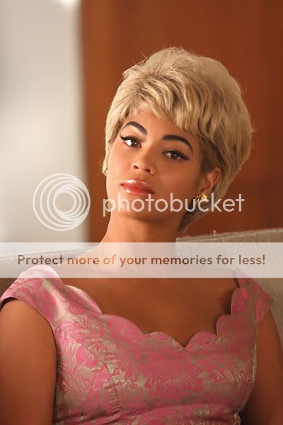 Beyonce Beyoncé leaves Sasha Fierce alone while she channels Etta James in Cadillac Records.