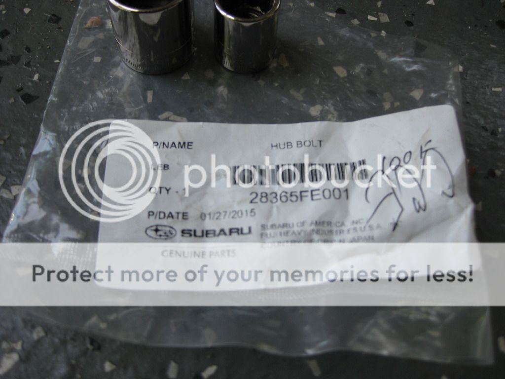 2017 DIY How to Replace Wheel Studs! Subaru Forester Owners Forum