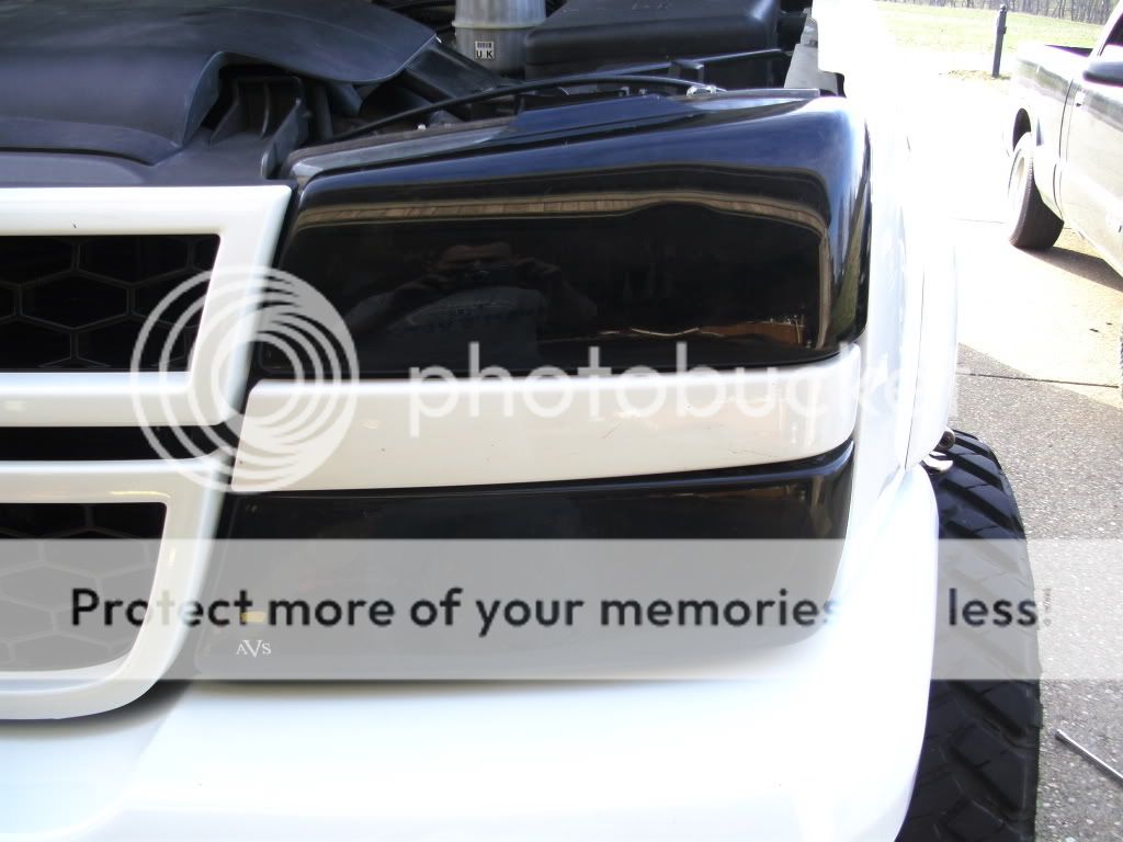 AVS Blackout Headlight covers 0306+ Chevy and GMC Duramax Diesel Forum